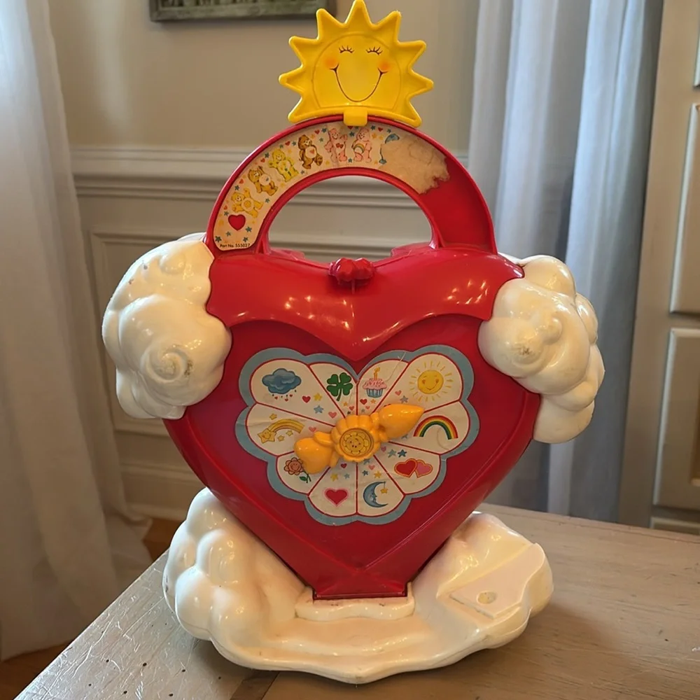 Care Bears Heart Care A Lot Playset & Three Care Bears